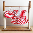 Doll's Holiday Set - Red Stripe