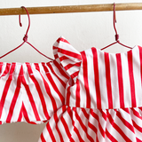 Doll's Holiday Set - Red Stripe