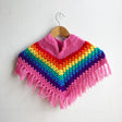 Shorties Kids Poncho - Pink