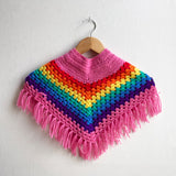 Shorties Kids Poncho - Pink