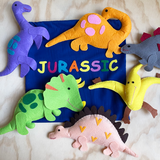 Felt Play Set - Dinosaurs 7PC With Bag Rich text editor