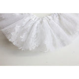 Dolls Tutu - White Floral