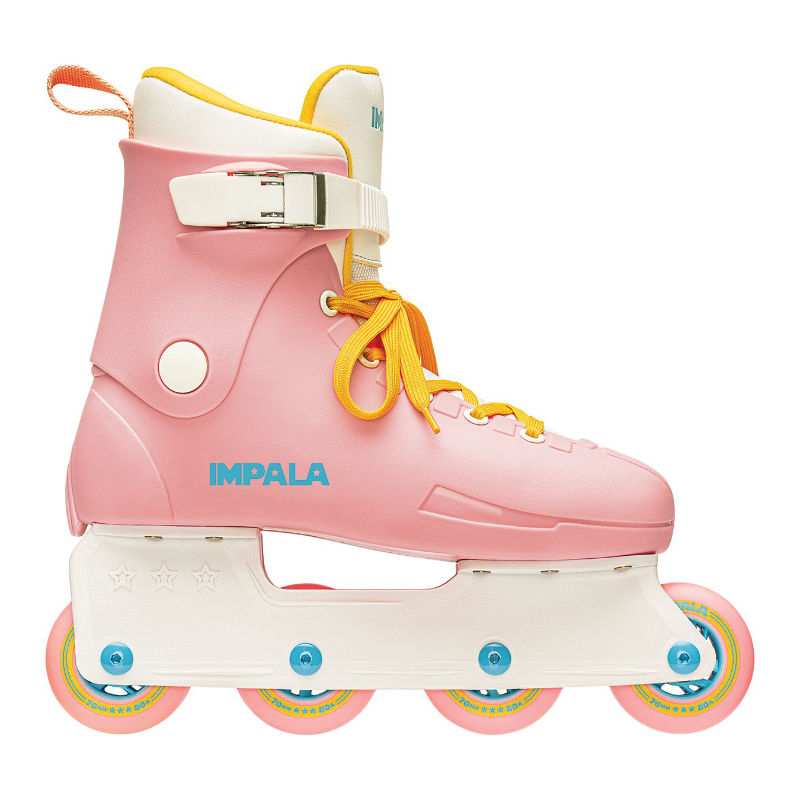 Impala Lightspeed Inline Skates - Pink/Yellow