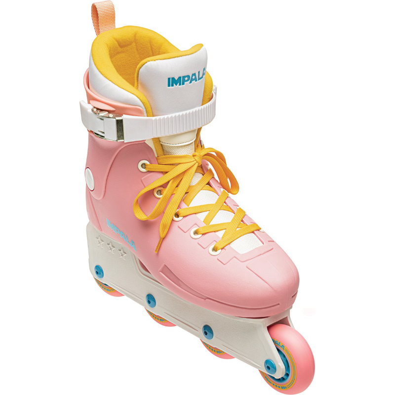 Impala Lightspeed Inline Skates - Pink/Yellow