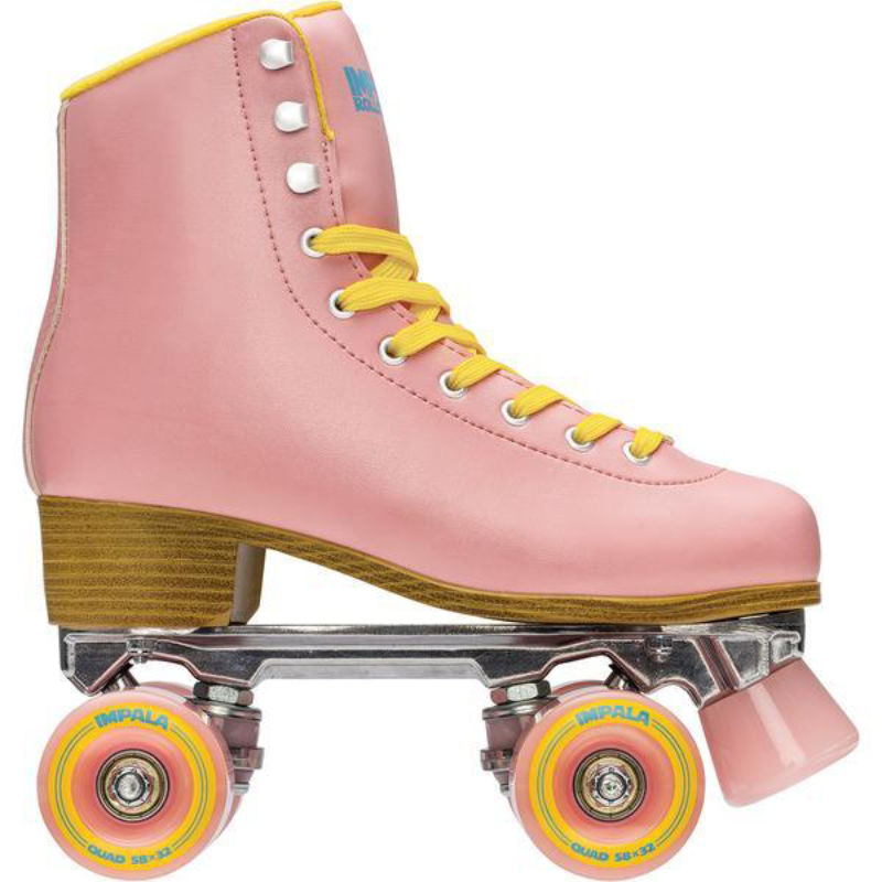 Impala Quad Skate - Pink/Yellow