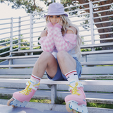 Impala Lightspeed Inline Skates - Pink/Yellow