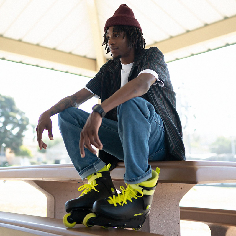 Impala Lightspeed Inline Skate - Black/Fluro