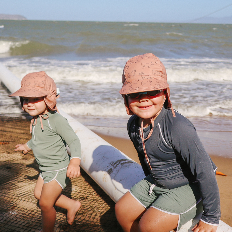 Acorn Swim Flap Cap - Best Friend