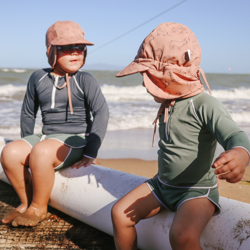Acorn Swim Flap Cap - Best Friend