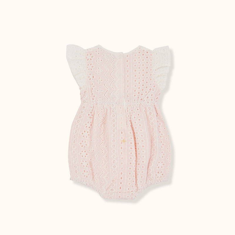Goldie & Ace Lani Romper - Ivory Broderie Anglaise