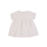 Goldie & Ace Lulu Linen Dress - Beige Stripe