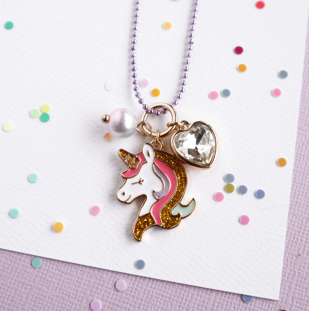 Moncoco Necklace - Unicorn Shimmer