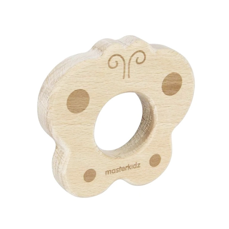 All Natural Wooden Teether - Butterfly