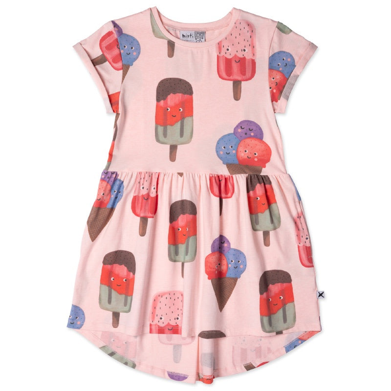 Minti Icecream Stand Dress - Pink