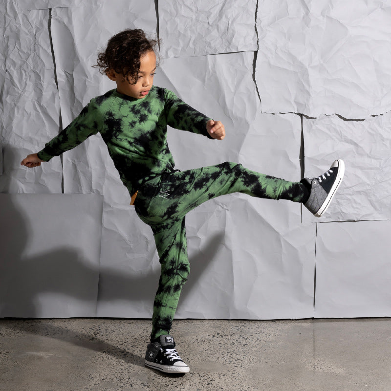 Minti Scattered Trackies - Lime