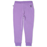 Minti Heart Patch Trackies - Purple