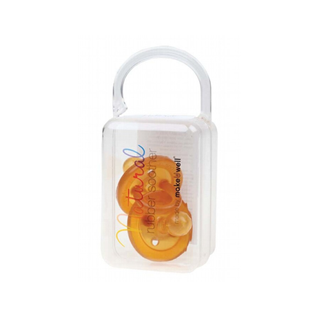 Natural Rubber Soothers Twin Pack Medium