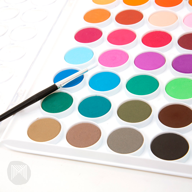 Micador Watercolour Stylist Palette - 48 Disc