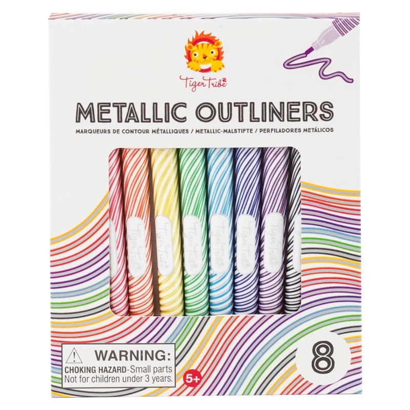 Tiger Tribe Metallic Outliners