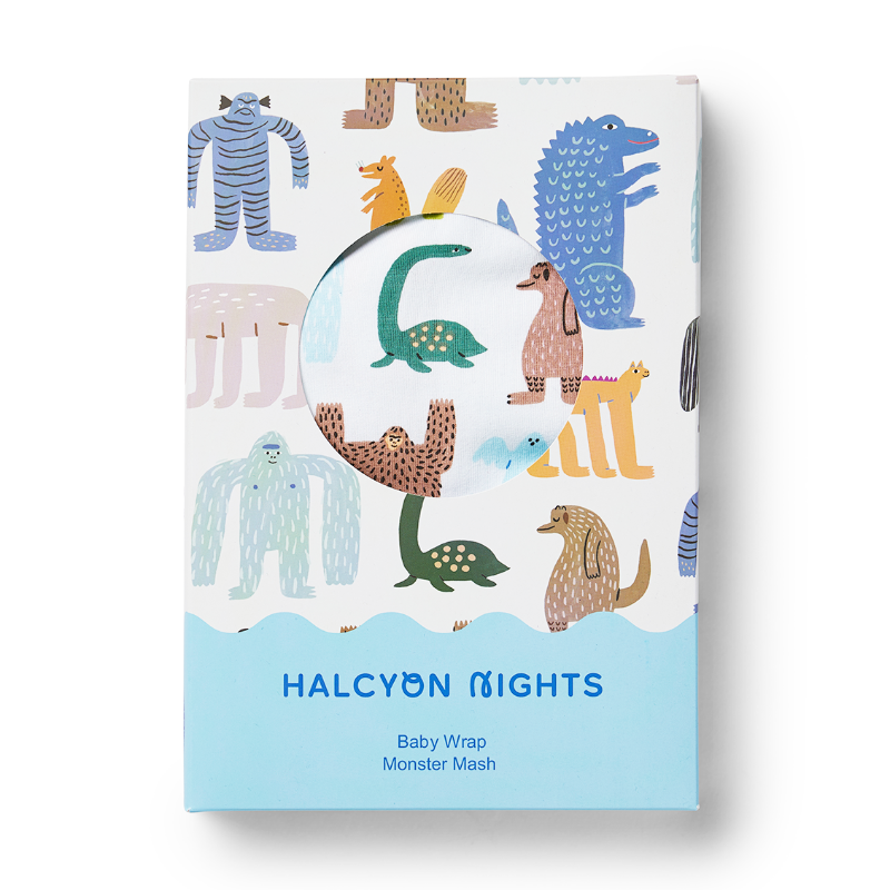 Halcyon Nights Baby Wrap - Monster Mash