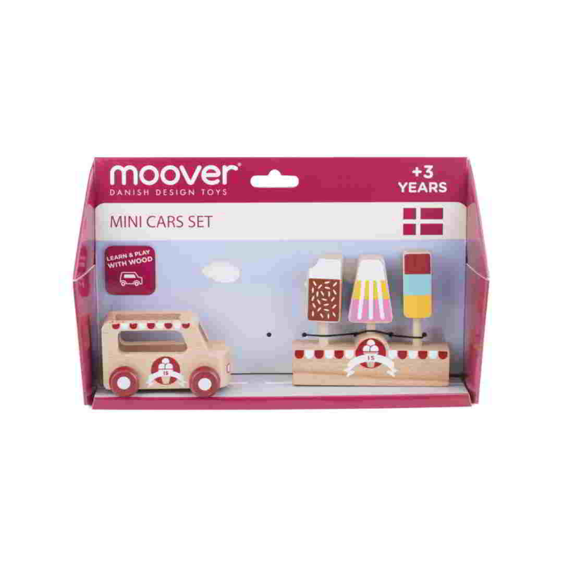 Moover Mini Car Set - Ice Cream