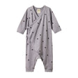 Nature Baby Kimono Stretch & Grow Pointelle - Petite Plum