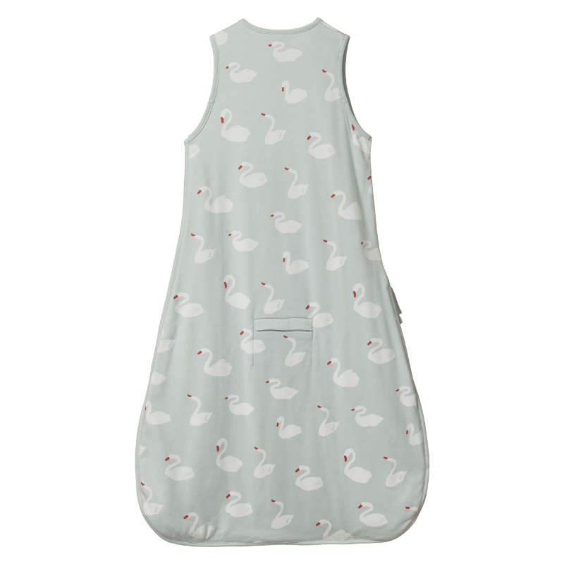 Nature Baby Organic Cotton Sleeping Bag - Swan