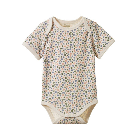 Nature Baby SS Bodysuit - Chamomile Blooms