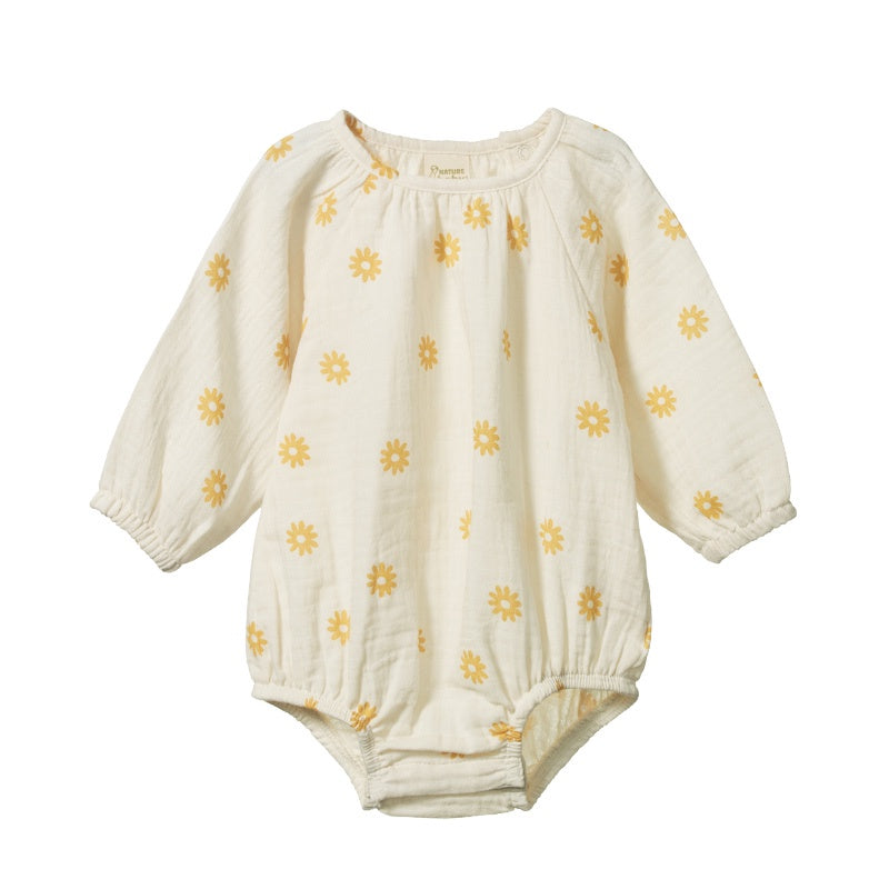 Nature Baby Meadow Bodysuit - Chamomile