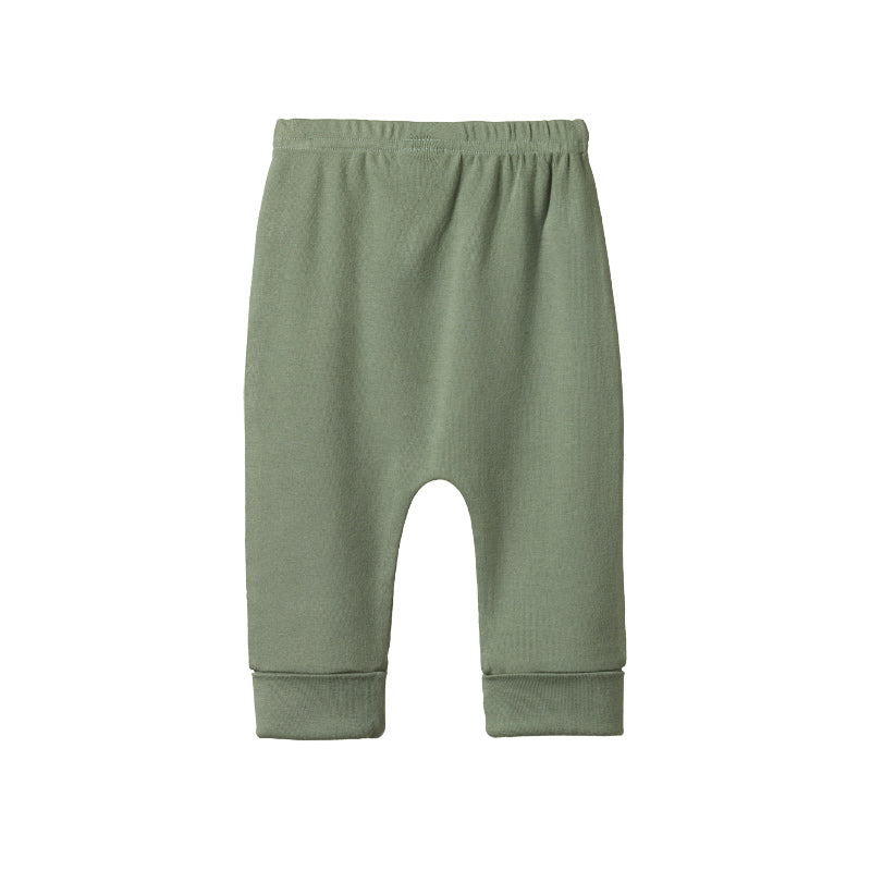 Nature Baby Drawstring Pants - Nettle