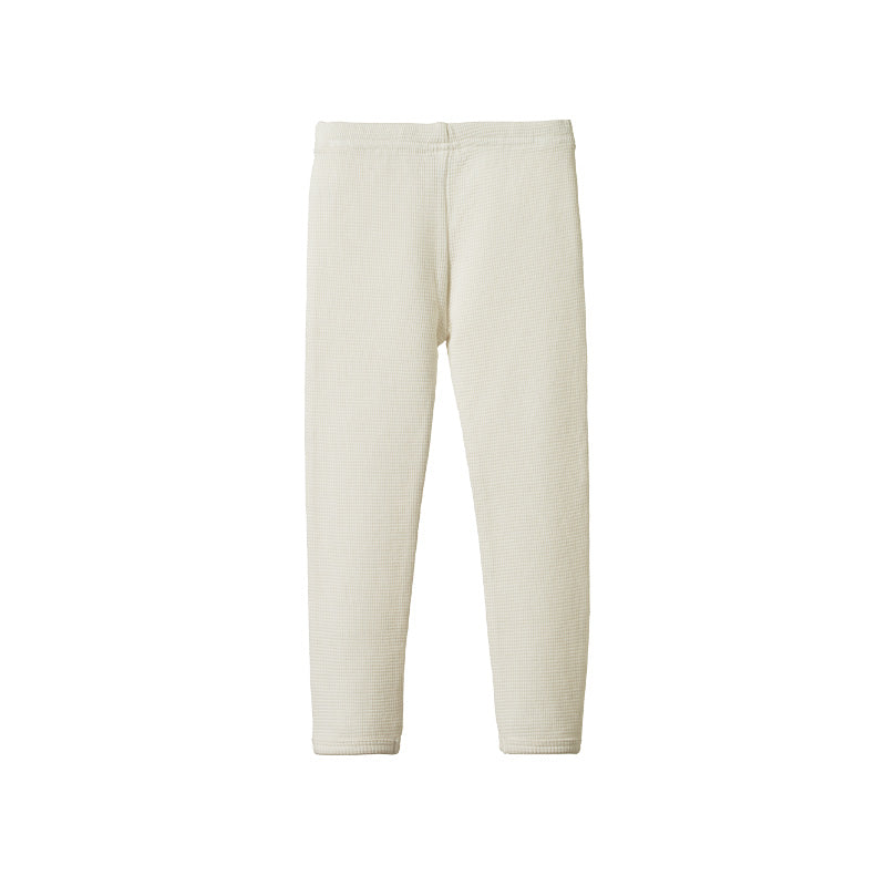 Nature Baby Selby Waffle Pants - Natural