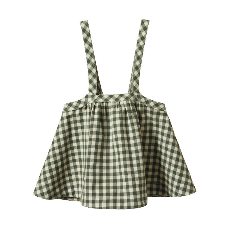 Nature Baby May Pinafore - Thyme Check