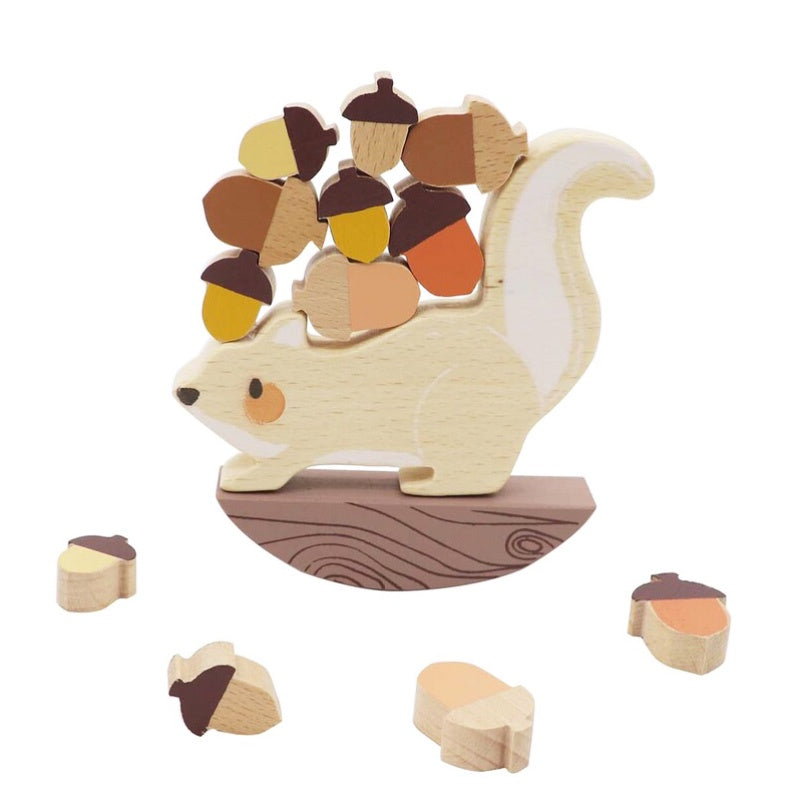 Wooden Balancing Game - Squirrel