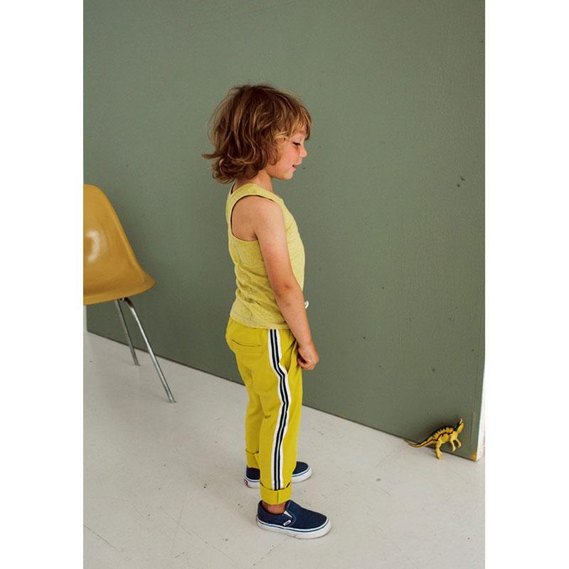 Kids Case Cody Organic Sport Pants - Chartreuse