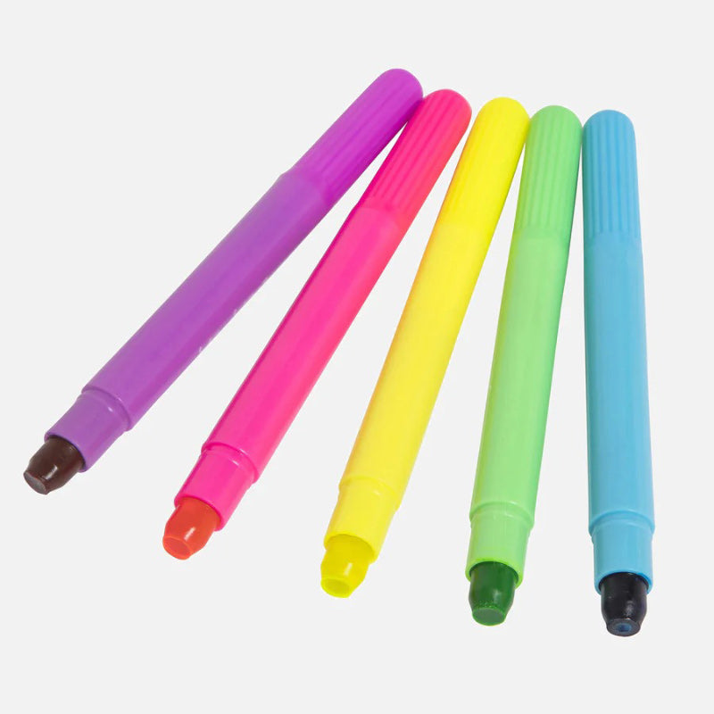 Tiger Tribe Neon Gel Crayons