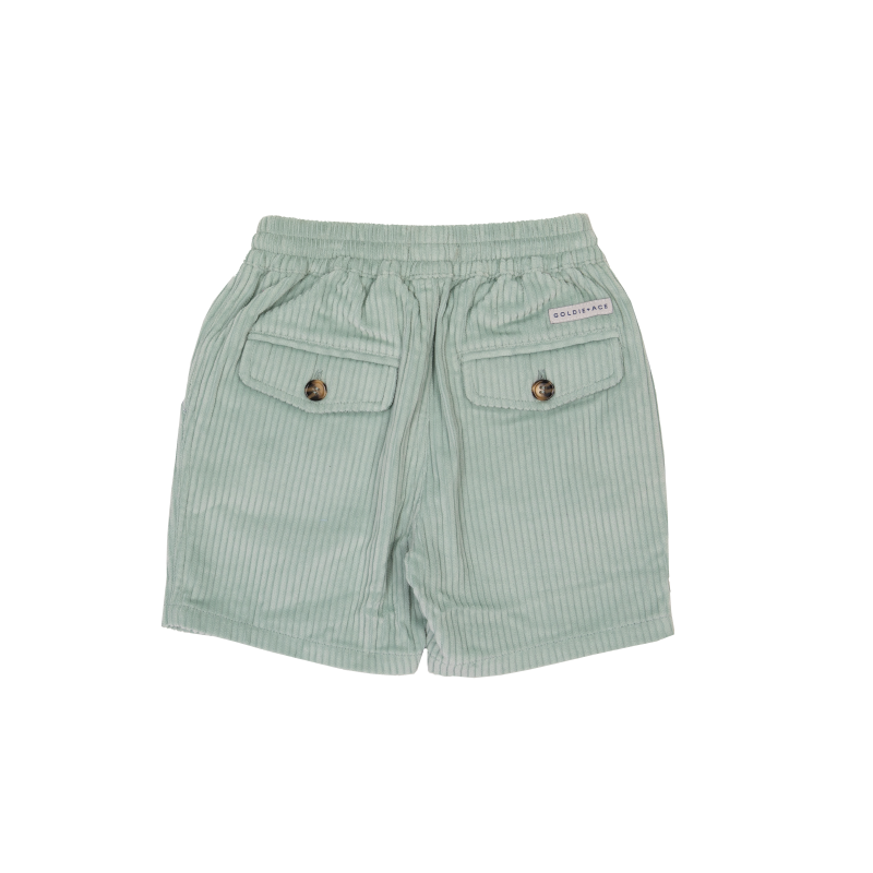 Goldie & Ace Noah Corduroy Short - Sky