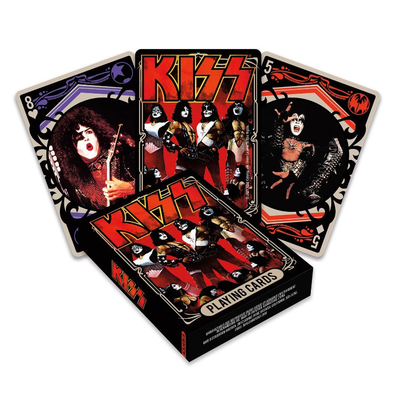 Kiss Photos Playing Cards