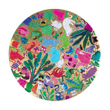Eeboo 100PC Round Puzzle - Busy Cats