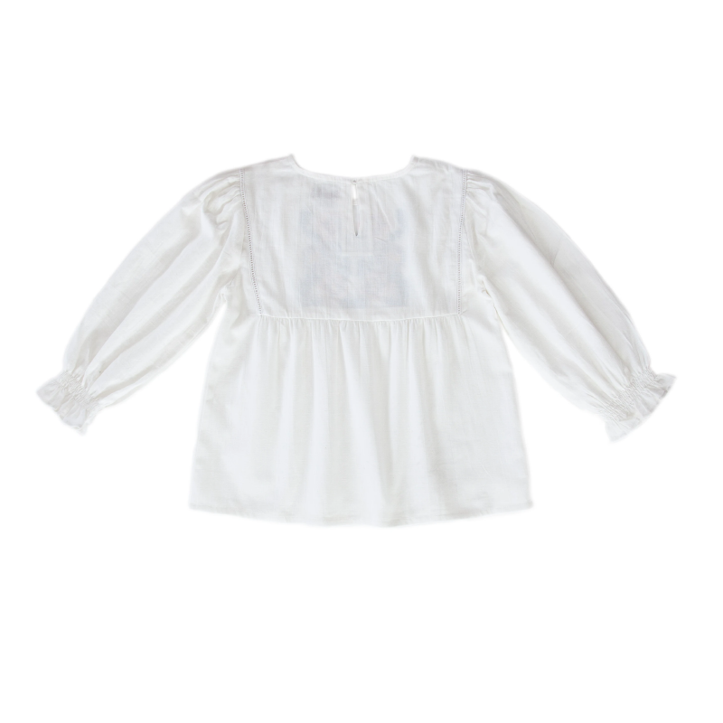 Peggy Hettie Shirt - White