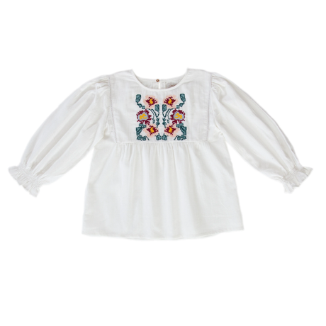 Peggy Hettie Shirt - White