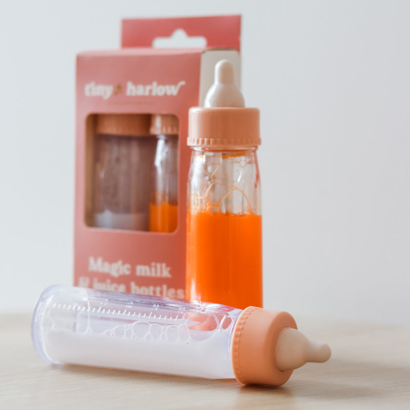 Tiny Harlow  Magic Milk & Juice Bottle Set