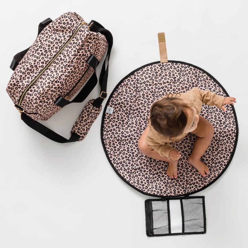 Pretty Brave Stella Baby Bag - Leopard