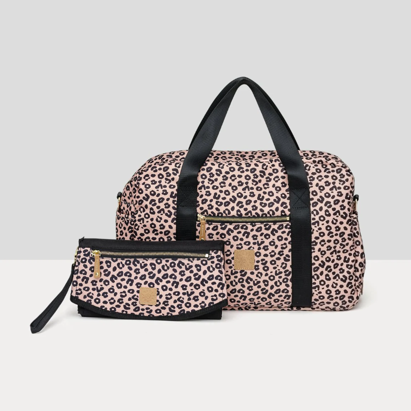 Pretty Brave Stella Baby Bag - Leopard