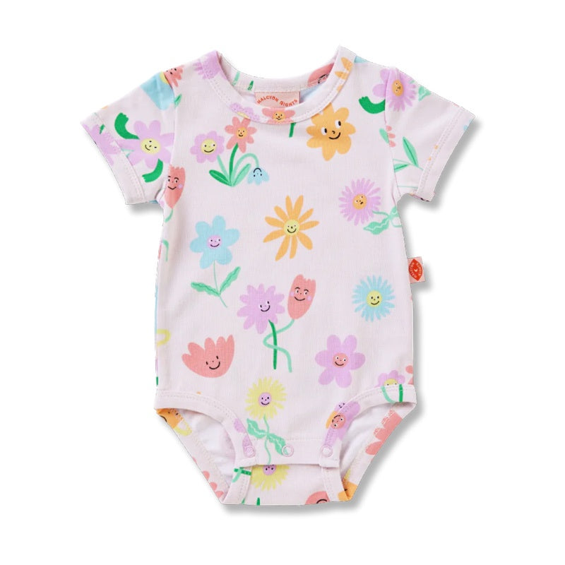 Halcyon Nights SS Bodysuit - Petal Pals