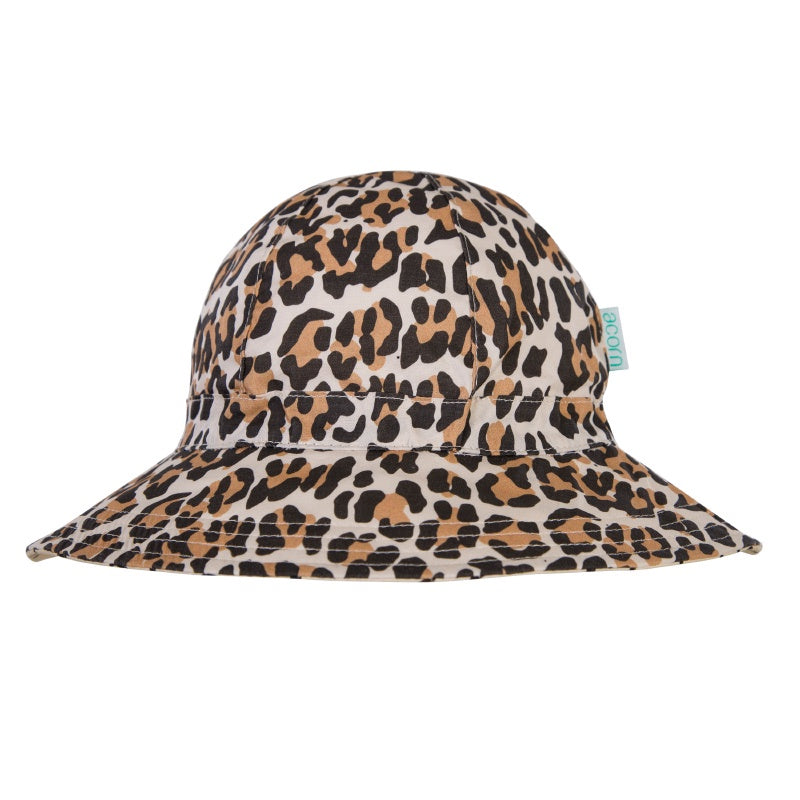 Acorn Wide Brim Hat - Leopard