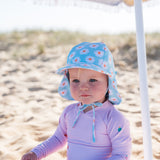 Acorn Swim Flap Cap - Daisy