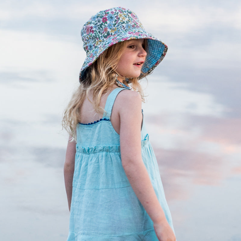 Acorn Bucket Hat - Pippa Cream Floral