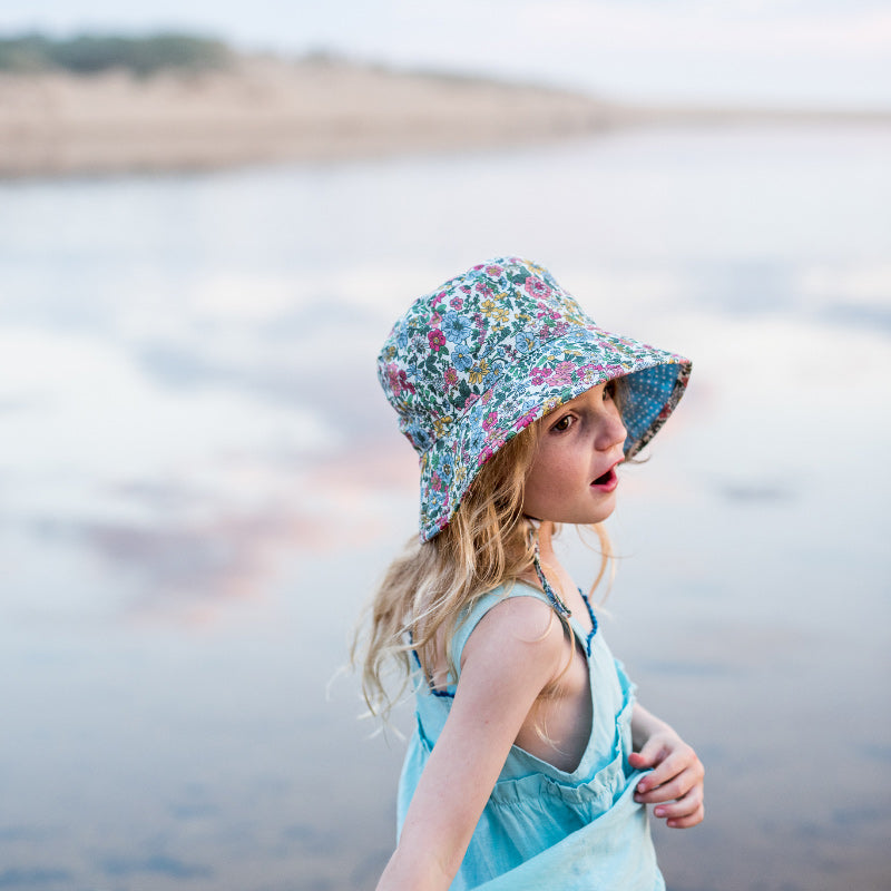 Acorn Bucket Hat - Pippa Cream Floral