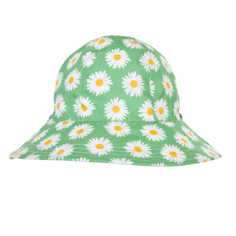 Acorn Reversible Hat - Daisy Turquoise