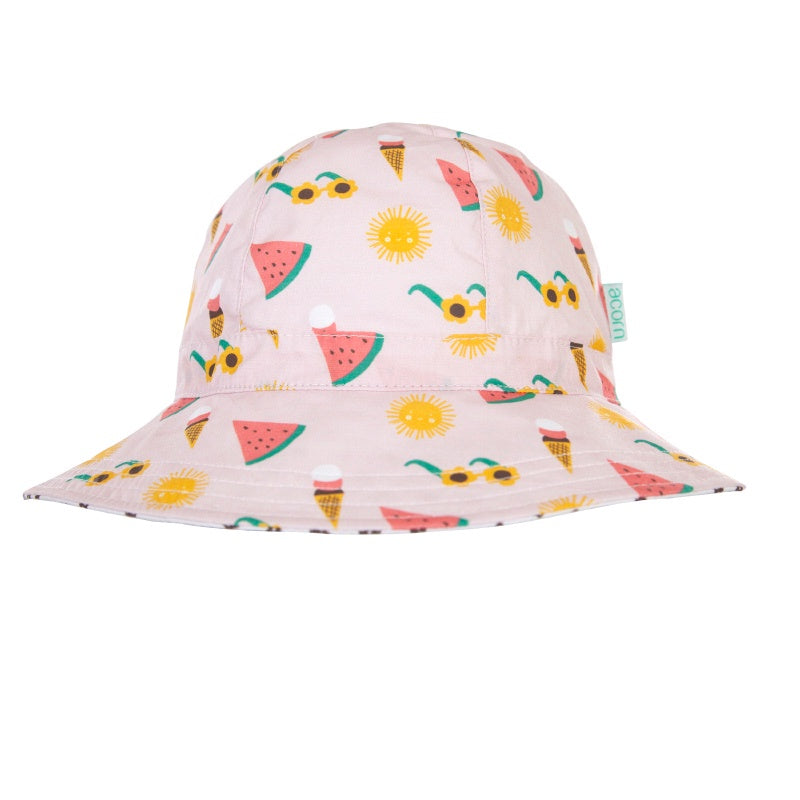 Acorn Floppy Hat - Beach Days